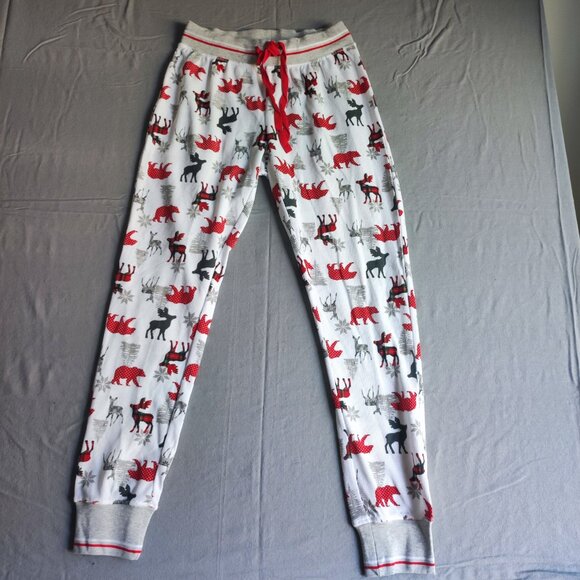 Carisma sleepwear set women's size S white with animal print graphic design - Picture 6 of 16